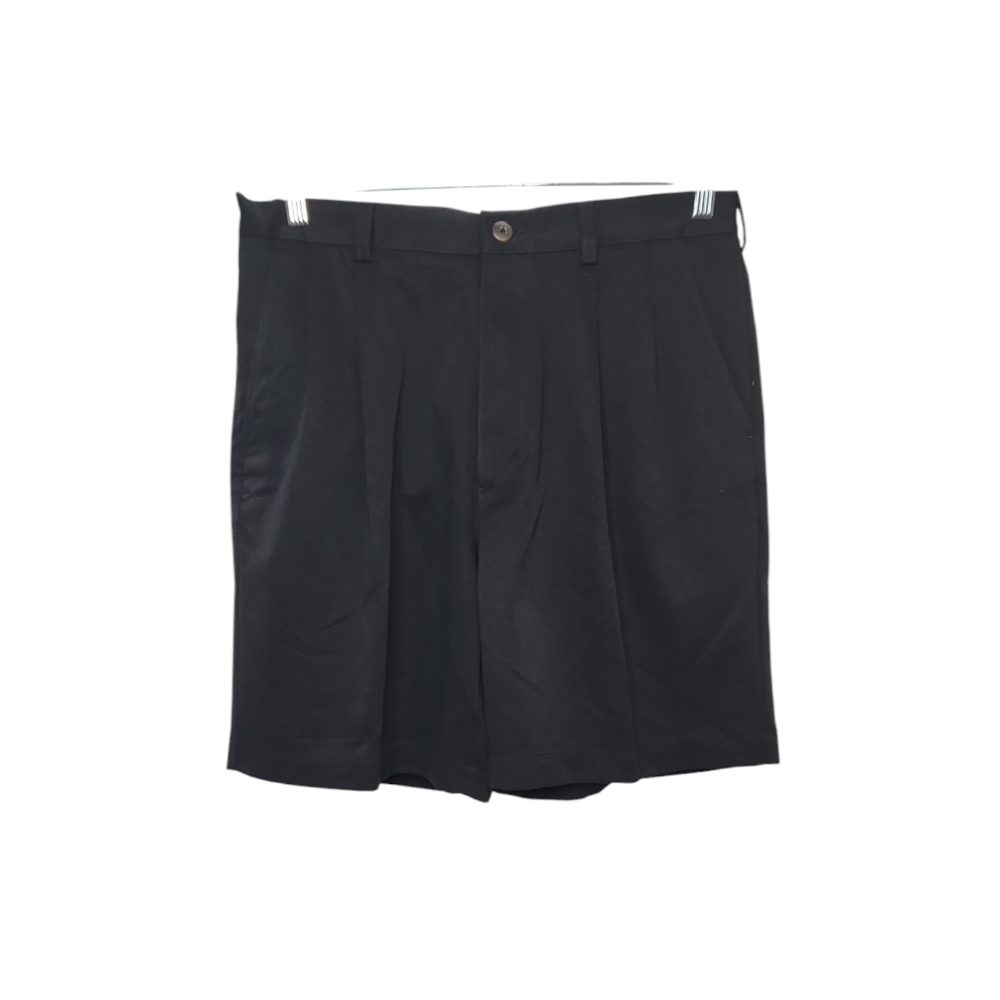 NWT Croft and Barrow Men's Black Microfiber Golf Short Size 34